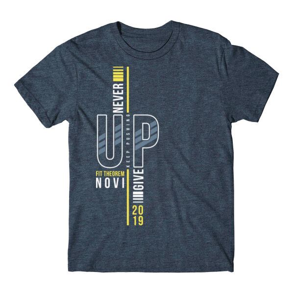 NEVER GIVE UP - T-SHIRT - $TBQ2U3$ Thumbnail
